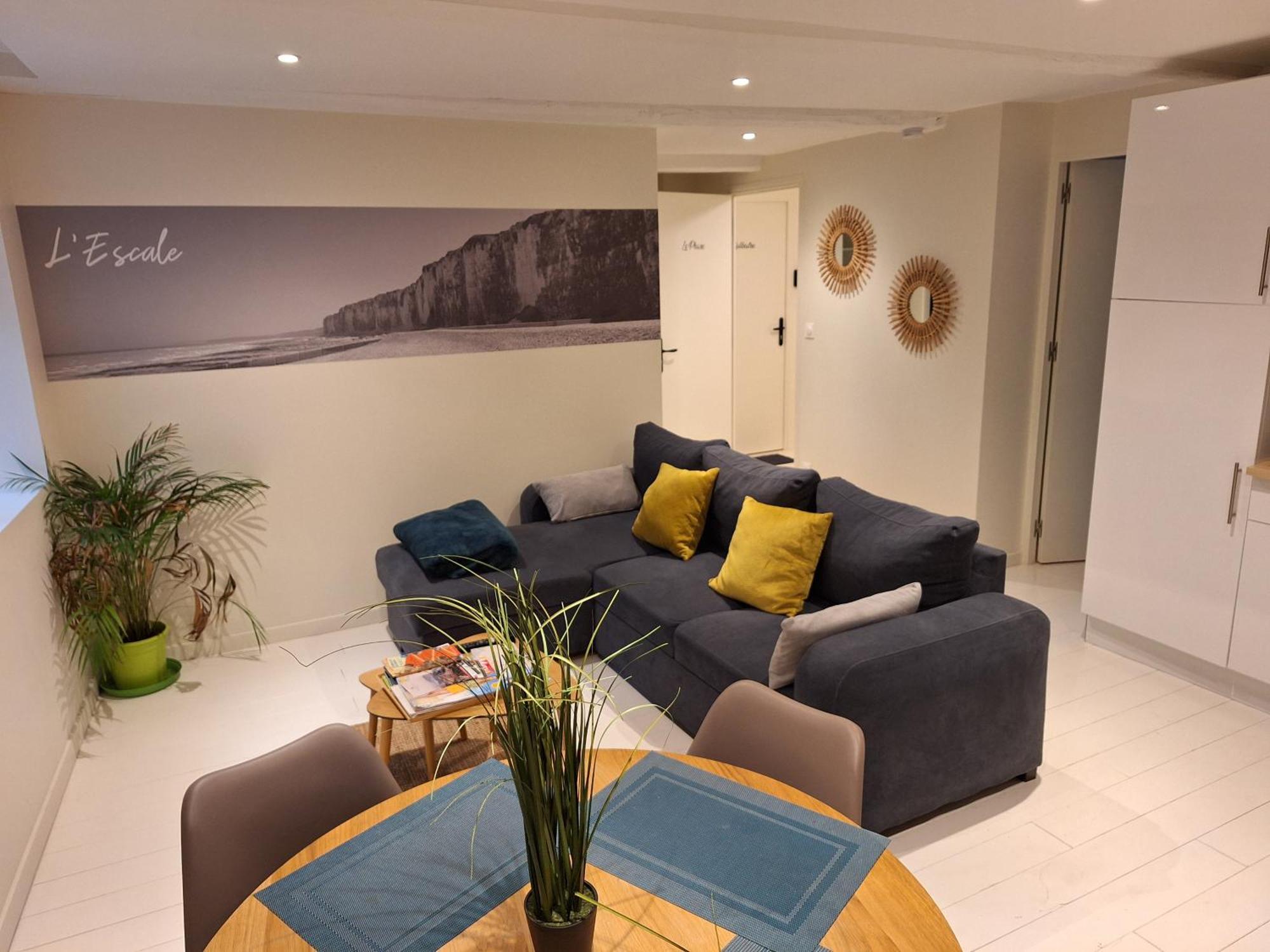 Appartement Le Phare Au Pied Du Port Saint-Valery-en-Caux Buitenkant foto